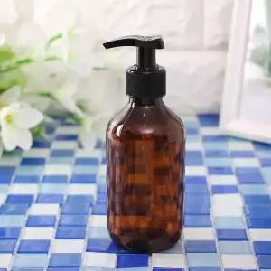 리필용기 원통 300ml 샴푸용기 디스펜서 욕실