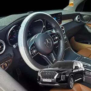 [셀러에이드]차량 핸들커버 예쁜 자동차 손잡이 보호 덮개