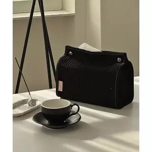 STUDIOMONCHER 갑티슈 휴지 커버 케이스 (블랙) 2086190