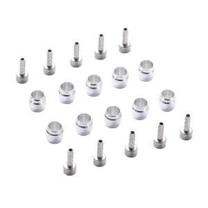 Avid Sram 자전거 유압 디스크 브레이크 연결 키트 황동 올리브 Dymoce 인서트 호스용