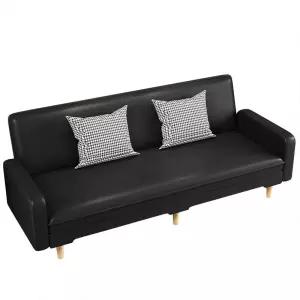 병원 소파 매장용 대기실 로비 휴게실 한의원 응접실 인조 가죽 쇼파 등받이 가죽쇼파 의자