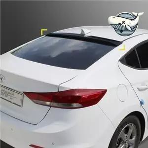 아반떼 차량 외관 튜닝 리어바이져 세련된