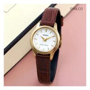 세이코 SSXP002 스피릿 빈티지 클래식 아날로그 여자 가죽 시계 d 3167054