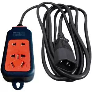 4000W 어댑터 돼지코 고출력 중국 코드 C14 변환 국표 멀티탭 0.3m