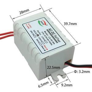 AC-DC 변환기 스텝 다운 전원 공급 장치 모듈 AC110V 220V 230V-DC 3V 5V 9V 12V 24V 3W Led 절연 전압 안