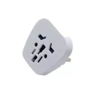 멀티 변환 220v 변환 직구 110v 돼지코 프라도/랜드크루저 화이트 클래식형 플러그