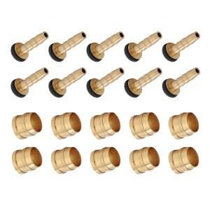 테크트로 올리브 호스 삽입 자전거 디스크 유압 교체 부품용 삽입 커넥터 브레이크 10세트