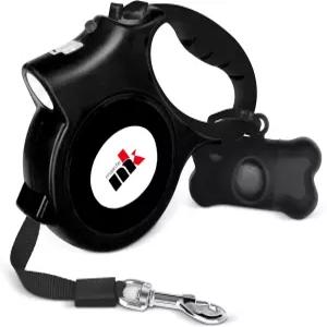 LED 라이트 메이프가 장착된 접이식 개 목줄 5m 확장형 도그 리드로 최대 25kg의 소형 강아지 한 손