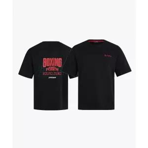 매장정품 SPYDER 스파이더 남성 빅펀치 릴렉스 복싱 그래픽 티셔츠 SPLMCNRS244MBLK 1361670