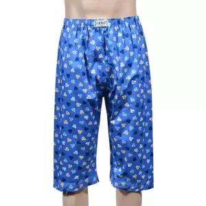 평화)순면 다양한 무늬 남성8부 파자마 스타킹 여성내의 팬츠 팬티스타킹 덧신