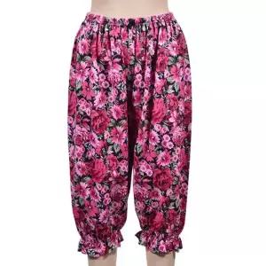 아로미)다양한 꽃무늬 스프사 8부 파자마 스타킹 여성내의 팬츠 팬티스타킹 덧신