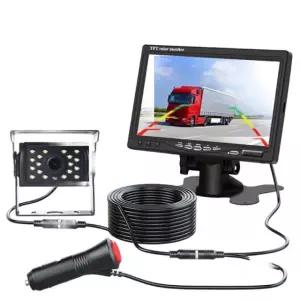 디지털 사이드 미러 모니터 자동차 센터미러 5인치+대형 카메라+10미터선
