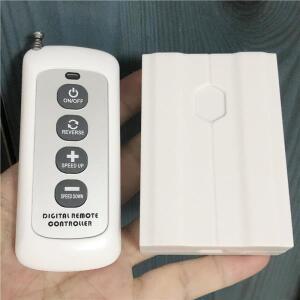 360 포토 부스 컨트롤러 원격 제어 전기 모터 회전 비디오 용 12V 24V DC 속도 조절