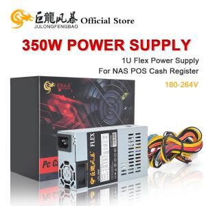 JULONGFENGBAO NAS POS 금전 등록기 기계 용 새 ATX 350W PSU 미니 ITX 케이스 180-264V 24Pin 소형 1U 플