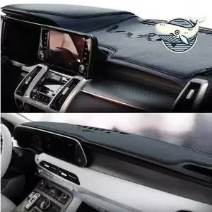 전용 대시보드 커버 블랙 고급 타공가죽 차량
