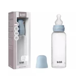 BIBS 아기 젖병 150ml 천연 고무 라텍스 젖꼭지 - 배앓이 방지, BPA 프리, 둥근 젖꼭지, 느린 흐름, 가볍고