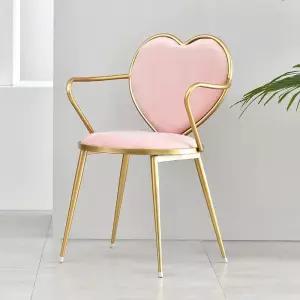 하트 팔걸이 공주의자159 등받이 식탁 네일샵