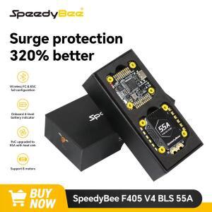 Speedybee F405 V4 스택 BLS 55A 4in1 ESC+FC 30x30 - Betaflight/iNAV Bluetooth 3-6S FPV 레이싱 드론(F7