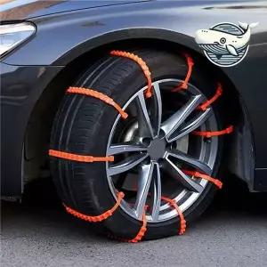 겨울 안전 운전 스노우체인 차량용 케이블타이