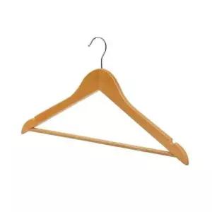 [JED] 의류 걸이 고급형 원목 옷걸이 나무 정장