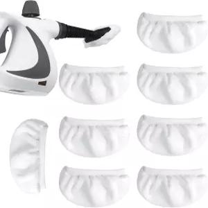 8팩 교체용 스팀 걸레 패드 범용 청소기 액세서리 비셀 샷 듀프레이 퍼스팀 컴포데이 휴대용 부착물용