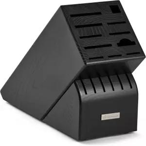 WuSTHOF 17슬롯 블랙 나이프 보관 블록