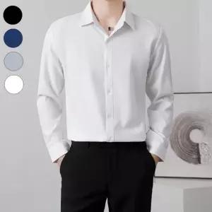 와이셔츠 링클프리 남성 정장 드레스 베이직 셔츠 남방