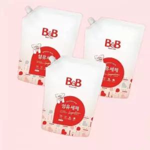 비앤비 유아 섬유 세제 알러젠프리향 캡리필형 1.5L 3개 4523882