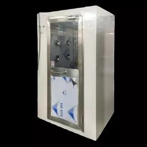 에어 샤워 부스 산업용 공장 클린 클린룸 자동 D65-1인용 더블 블로우 304 스테인리스