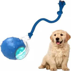 타이니 페치 도그 토이 인터랙티브 360 스마트 자동 롤링 전기 볼 버드송 장애물 회피 충전식 개와