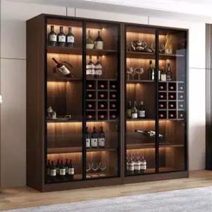 술장식장 위스키진열장 양주장식장 오크 40CM 술장