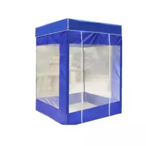 간이 야외 그늘막 방풍 접이식 대기실