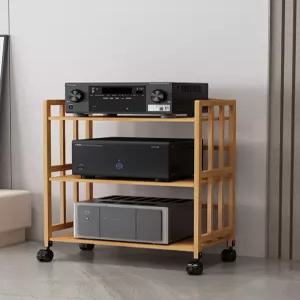 원목 오디오장 캐비닛 북유럽 턴테이블 앰프 고급