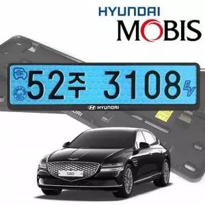 [알티피아]제네시스 G80 전기차 번호판가드