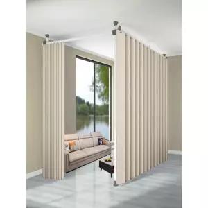 침실 가림막 커튼 가리개 주방침실 바란스 파티션 고양이