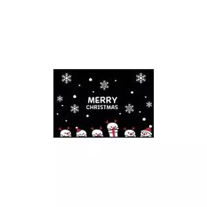 크리스마스 유리창 스티커 쪼꼬미 빼꼼 눈사람