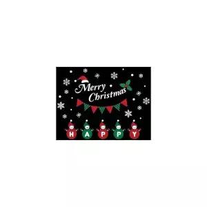 크리스마스 유리창 스티커 꼬마요정들의 눈꽃여행