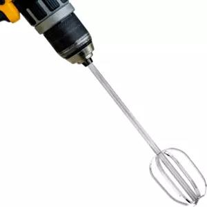 고기 그라인더 및 비터 드릴 부착물 304 스테인리스 스틸 믹서 도구로 간 패티 반죽 크림 실버