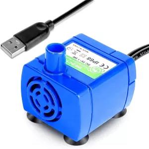 고양이 분수용 세페우스 교체 펌프 - 자동 리스 스틸용 6피트 USB 케이블 코드가 익스트림 사일런트 펫