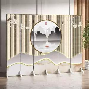 인테리어 파티션 6단01 원목 레스토랑 우드 스탠드