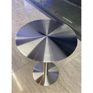 원형 철제 테이블 스테인리스 디저트 매장용 옵션