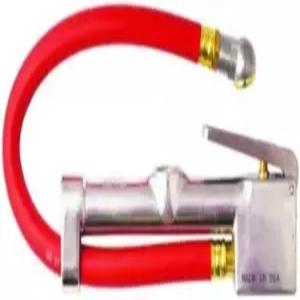 압력 게이지가 있는 밀턴 S-505 아날로그 타이어 인플레이터 15인치 호스 싱글 헤드 에어 척 미국산 10-160