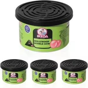 자동차 방향제 버블 껌 향 냄새 제거제 필수 오래 지속됨 강한 홈 옷장용 1.5온스 4팩