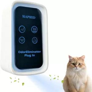 고양이 쓰레기 탈취제 쓰레기통용 음이온 공기청정기 플러그 99 냄새 제거 연기용 강한 화장실 옷장 캐비닛