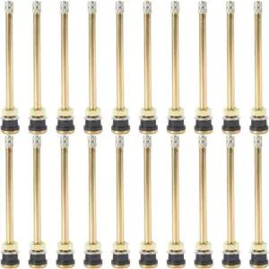 트럭 밸브 스템에 5인치 클램프 20개 타이어 스트레이트 TR574 구리 튜브리스 연장 어댑터 0.625인치 보어