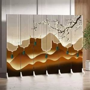 인테리어 파티션 6단25 접이식 합판 매장 가림막