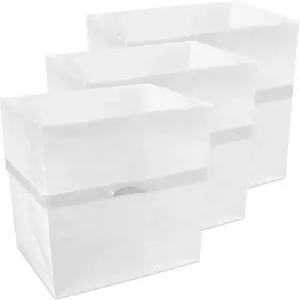 클린 큐브 4갤런 일회용 팝업 쓰레기통3팩 적합한 가방 포함 파티 이벤트 및 주방용 접이식 재활용