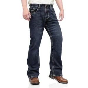 여름 미드웨이트 EX-소프트 릴랙스 부츠컷 빈티지 워싱 난연 작업 바지 NFPA2112 CAT2용 보코말 FR 청바지