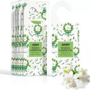 가정용 대형 행잉 주머니 12개 포푸리 봉투 옷장 서랍 자동차 하우스용 오래 지속되는 방향제 화이트