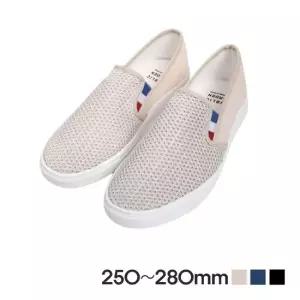 매쉬 로고 발편한 신사용 슬립온 스니커즈 여름슬립온 남자슬립온 여성슬립온 남성슬립온
